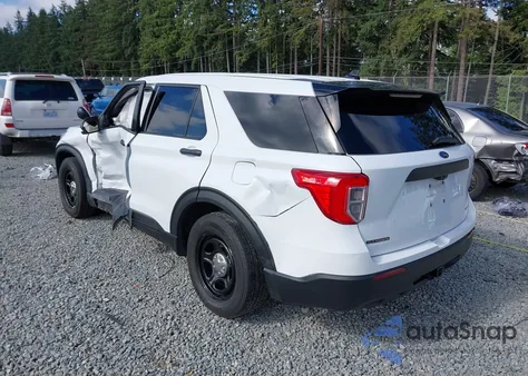 2020 Ford Police Interceptor Police Interceptor z USA, uszkodzony, nr VIN 1FM5K8AC9LGC93413